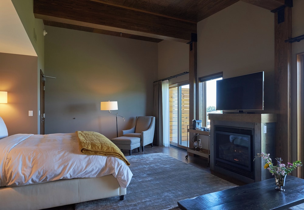 Deluxe Suite, 1 King Bed, Balcony, Lake View (No Pets)