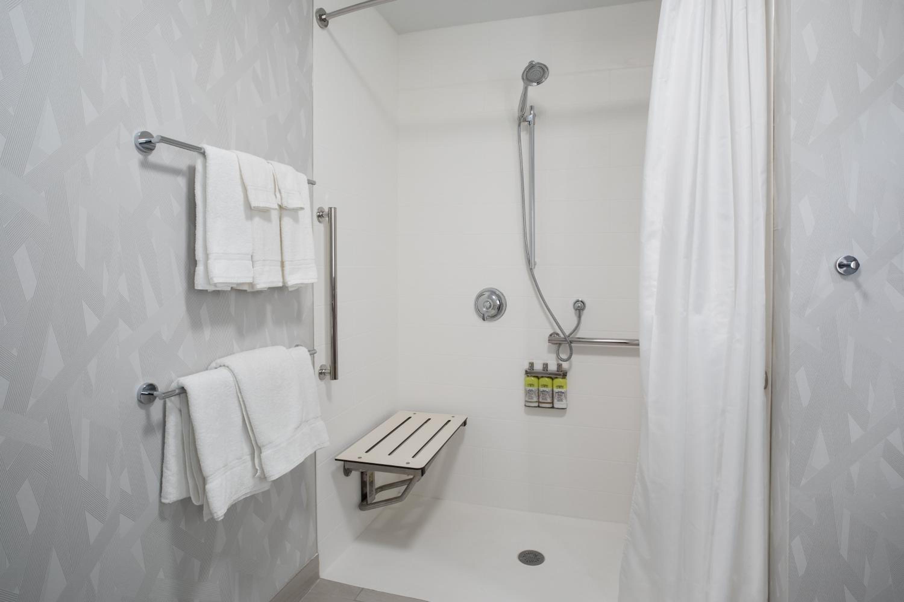 King Suite with Roll-in Shower - Mobility Access