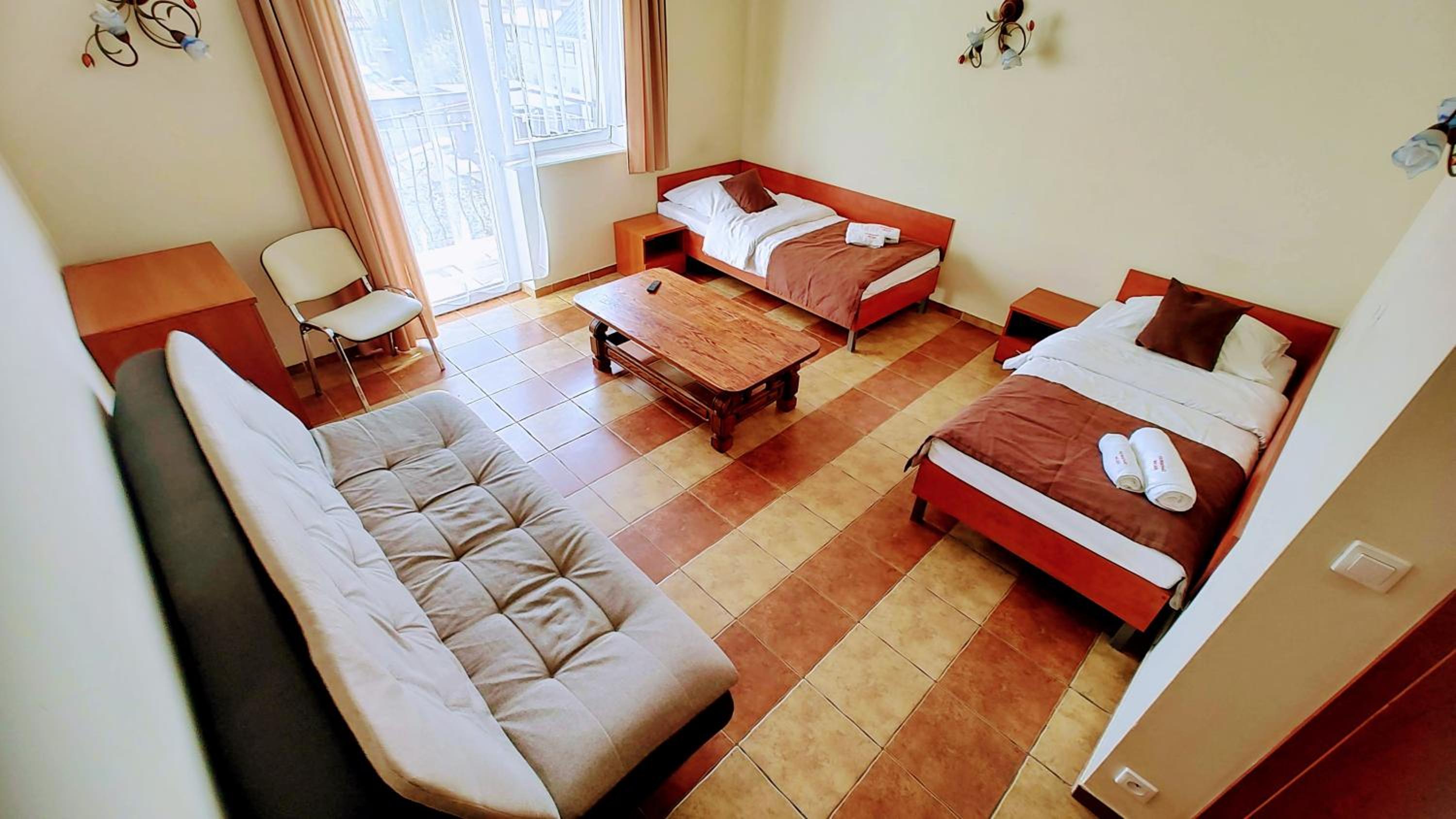 Quadruple Room with Balcony