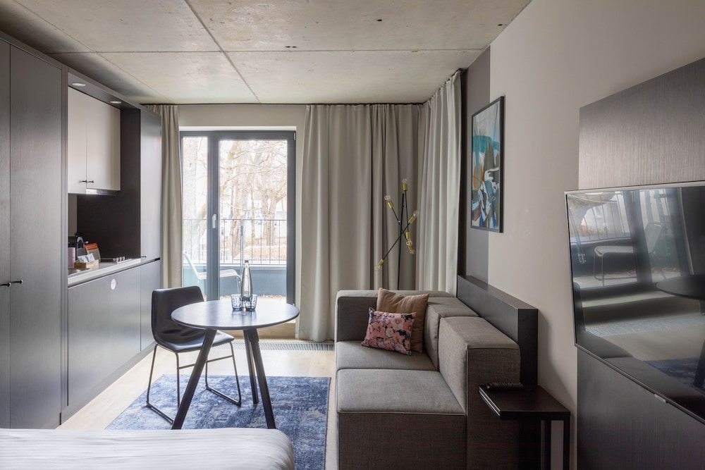 M Studio, Kitchen, Balcony, Single Bed