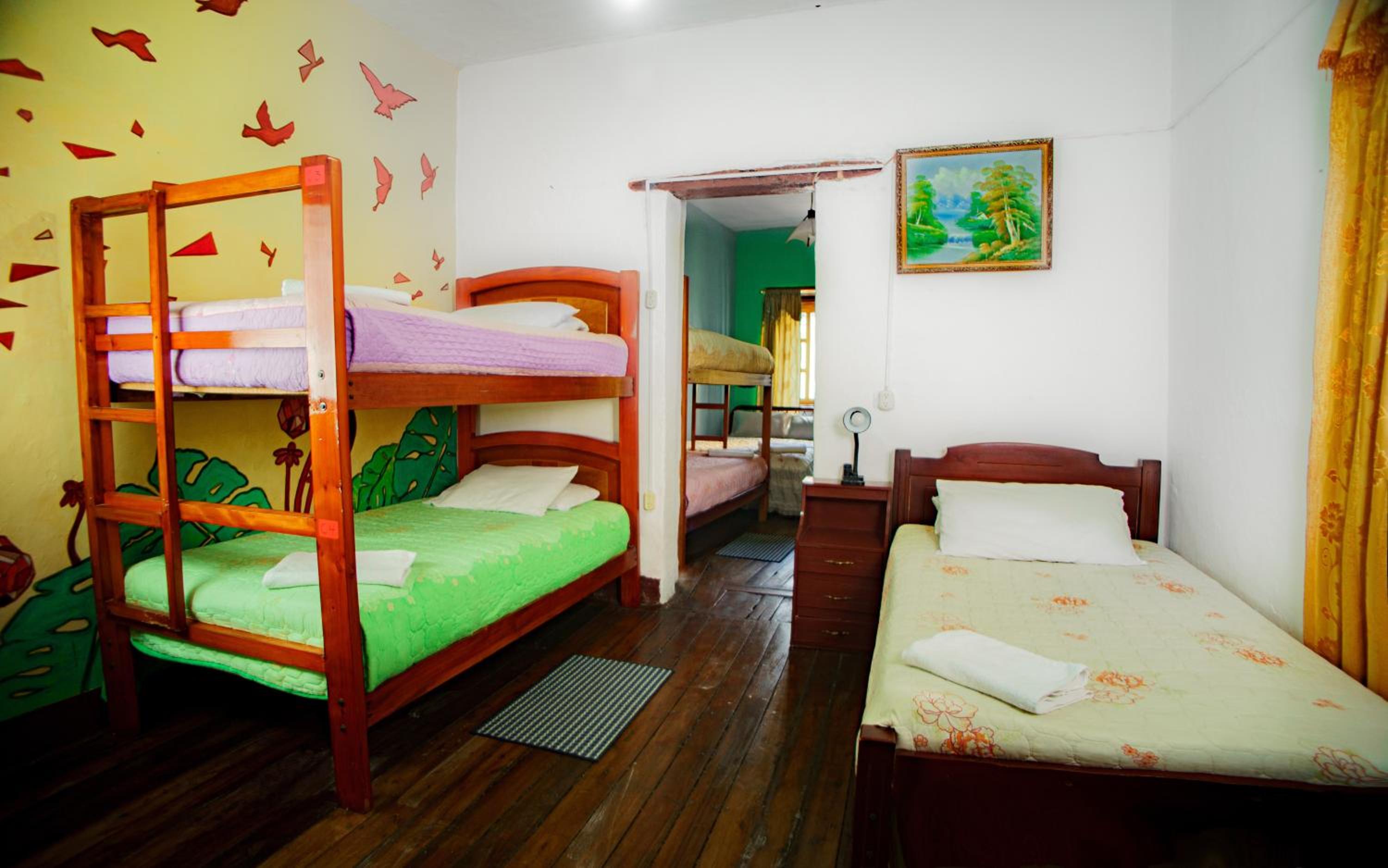 Single Bed in Dormitory Room