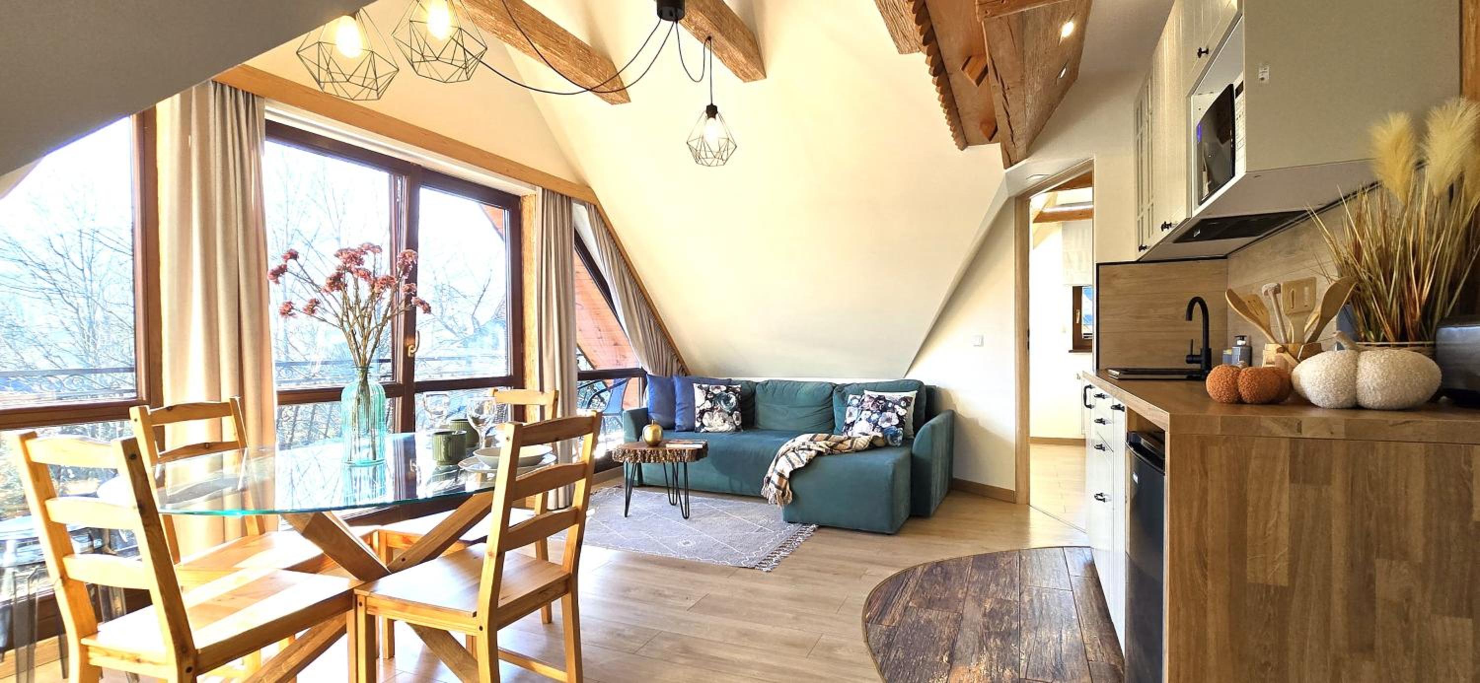 Two-Bedroom Apartment with Balcony