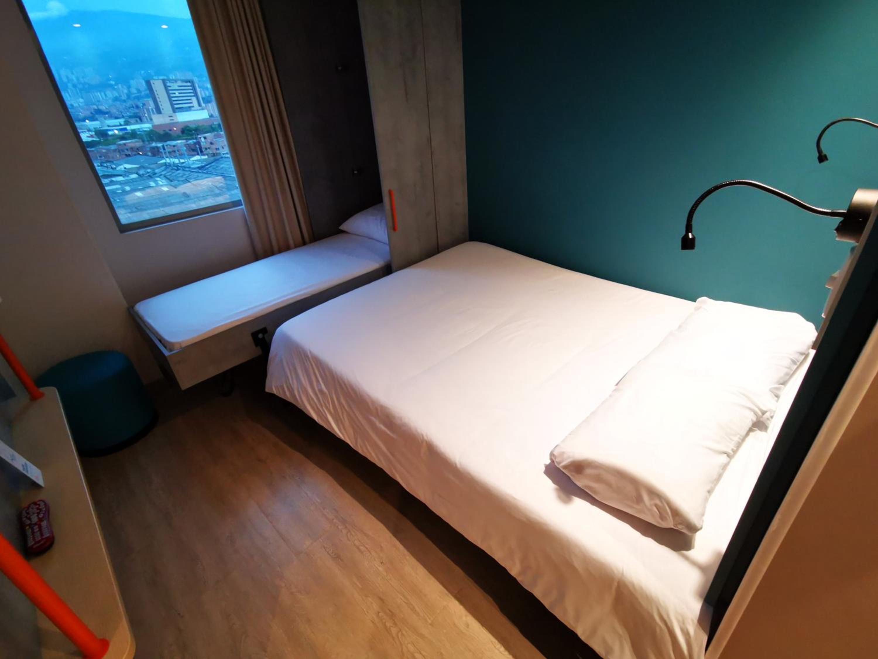 Standard Room with one double and one single bed