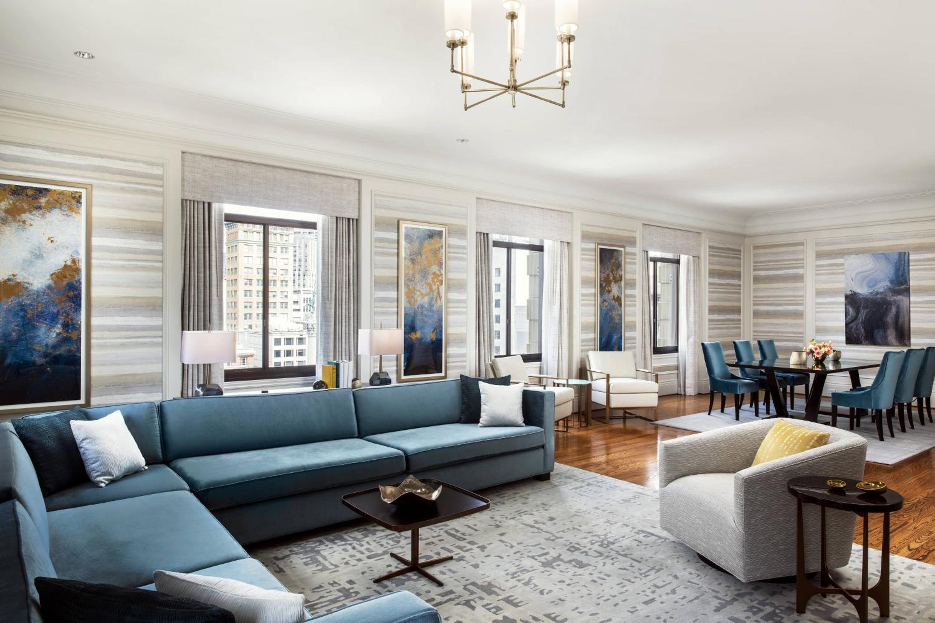 State Suite, 1 Bedroom Larger Suite, 1 King, City view