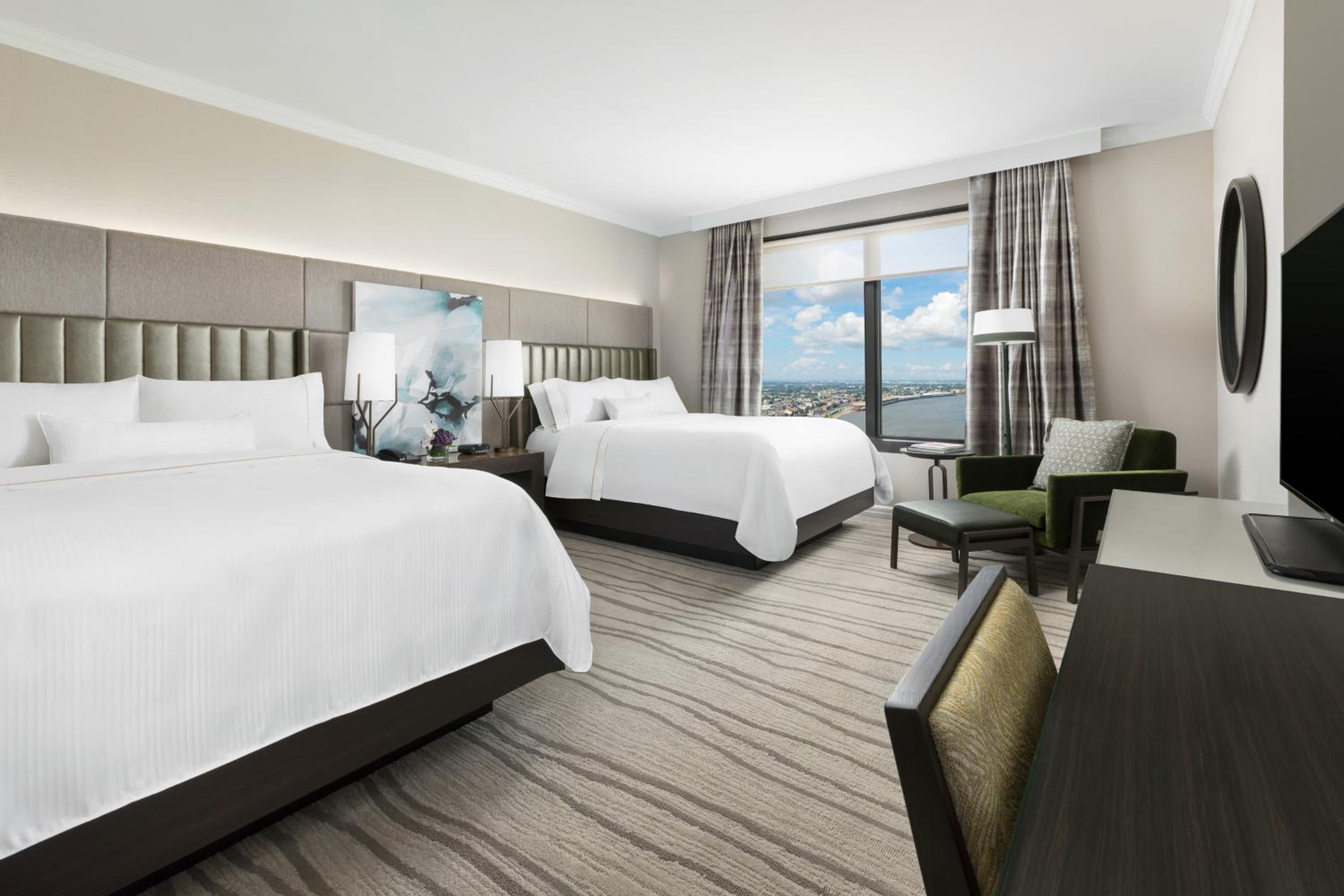 Premium Queen Room with Two Queen Beds and River View