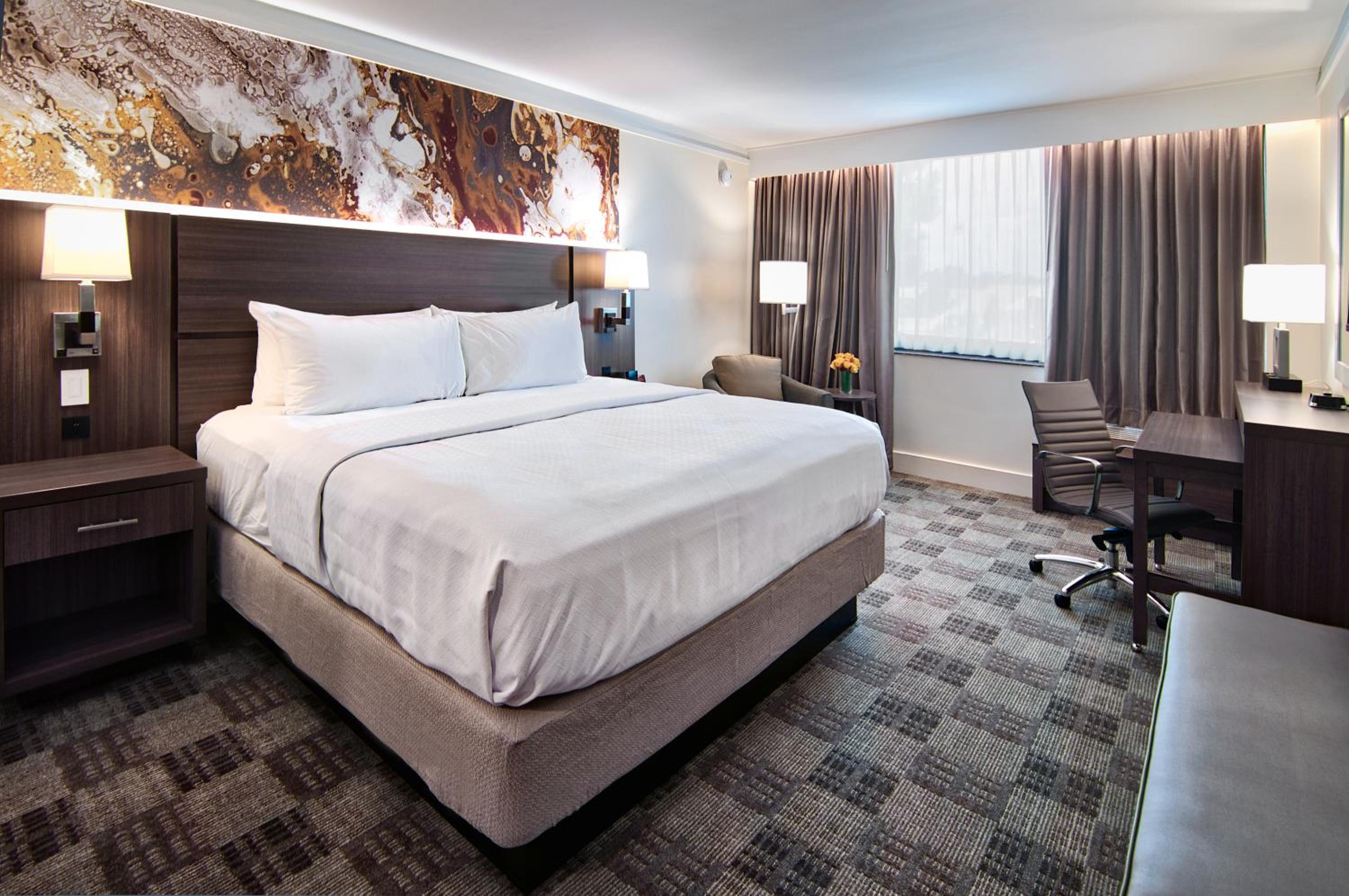 Standard King Room with Accessible Roll-In Shower