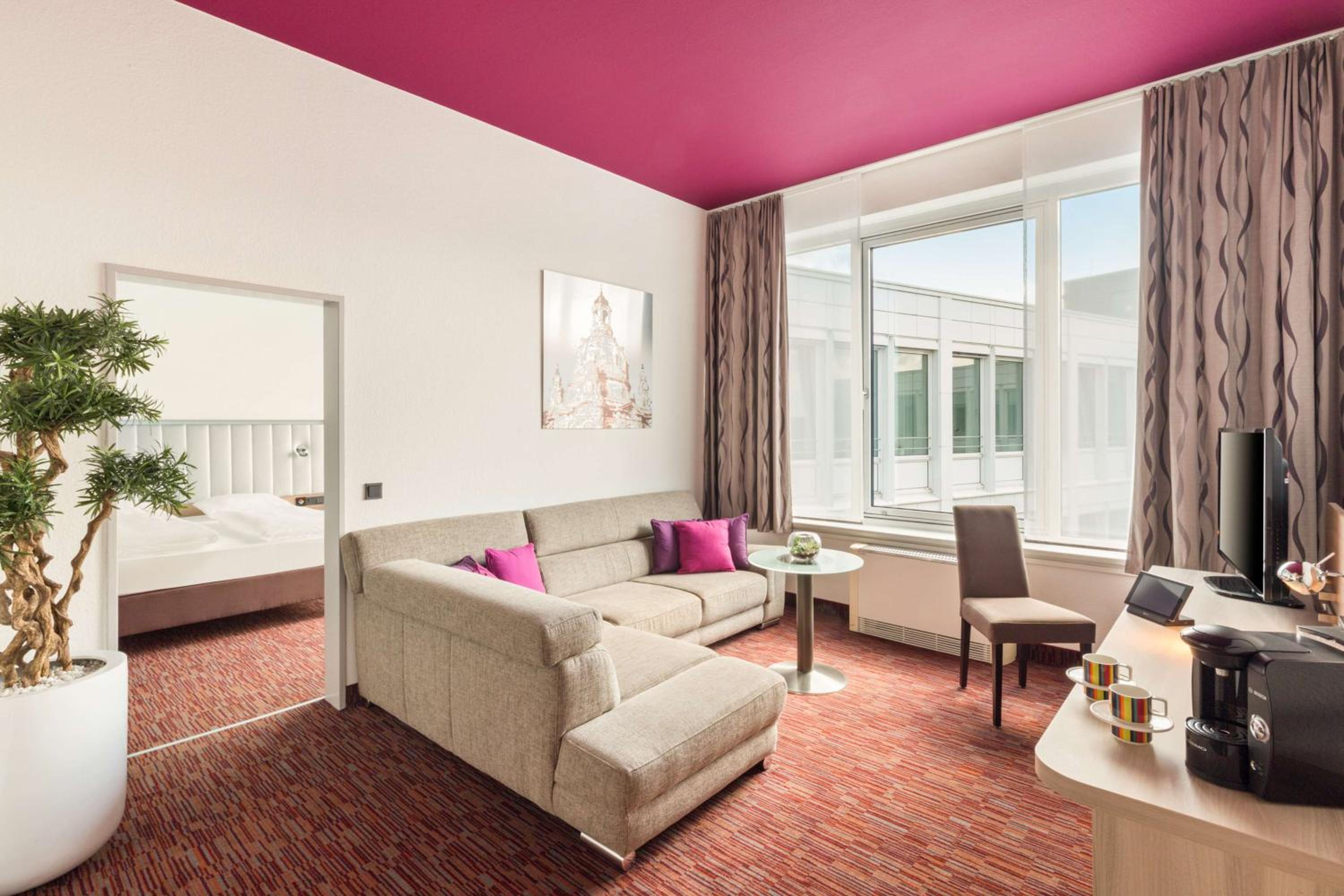 Double Suite with Separate Living Area - Top Floor