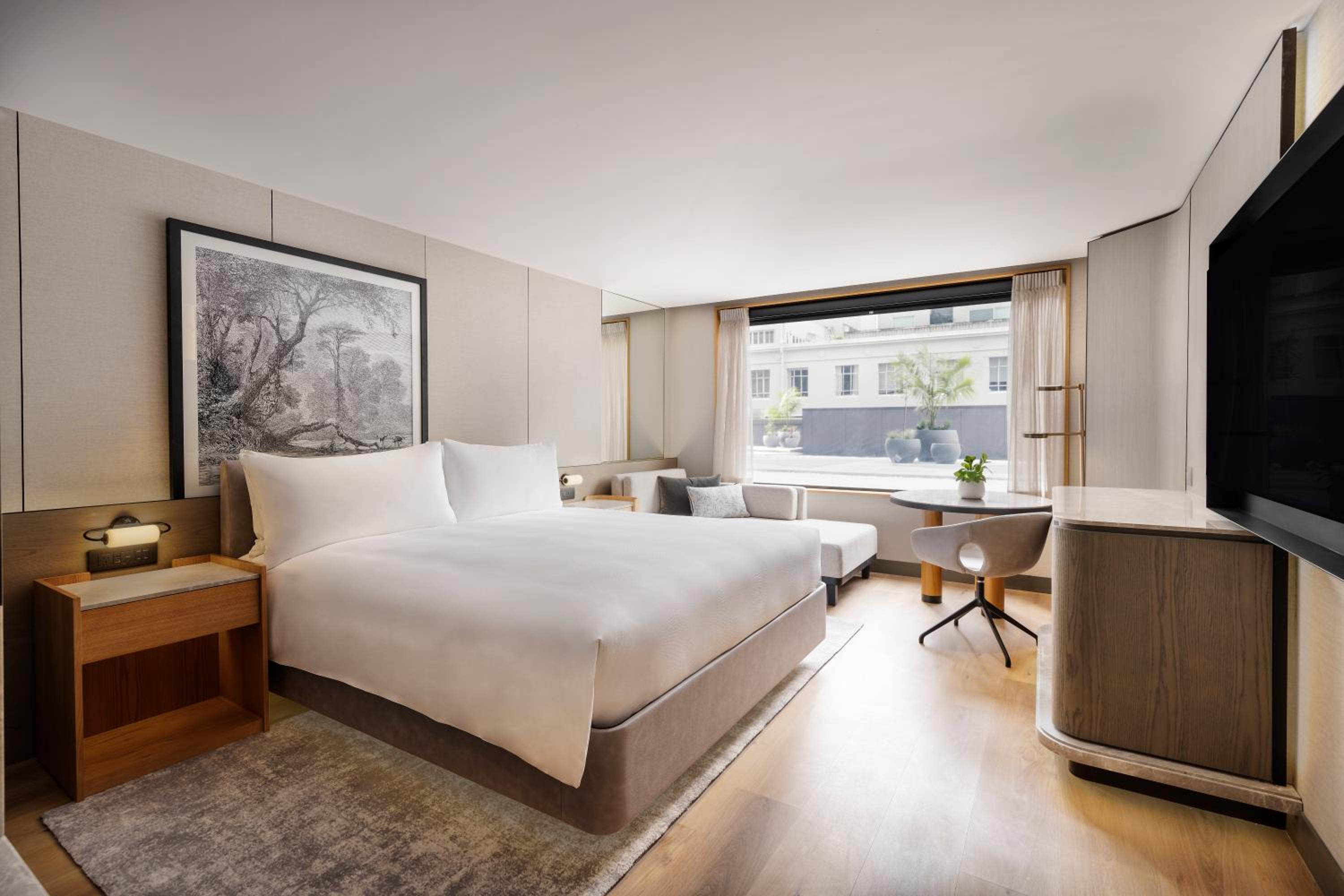 Deluxe King Room with Terrace View