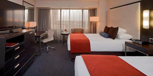 Queen Room with Two Queen Beds and City View