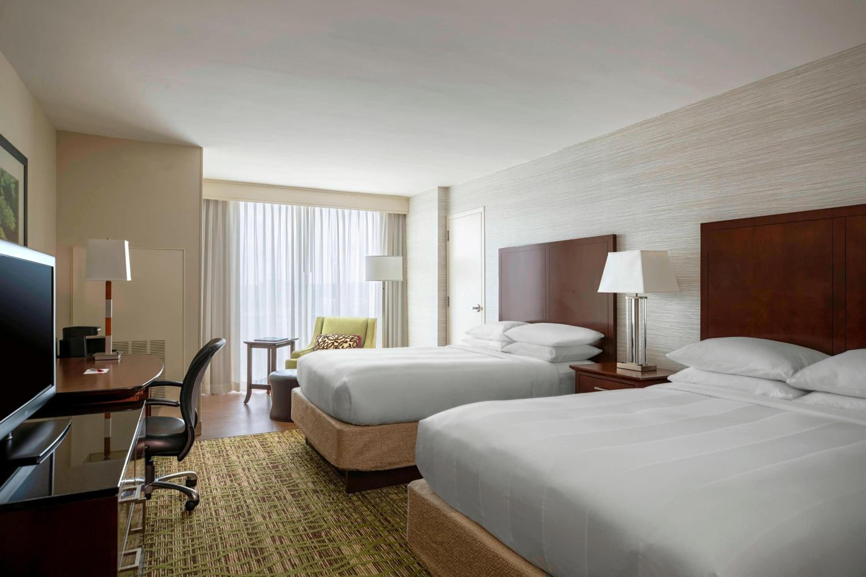 Queen Room with Two Queen Beds - Mobility Accessible with Roll-in Shower
