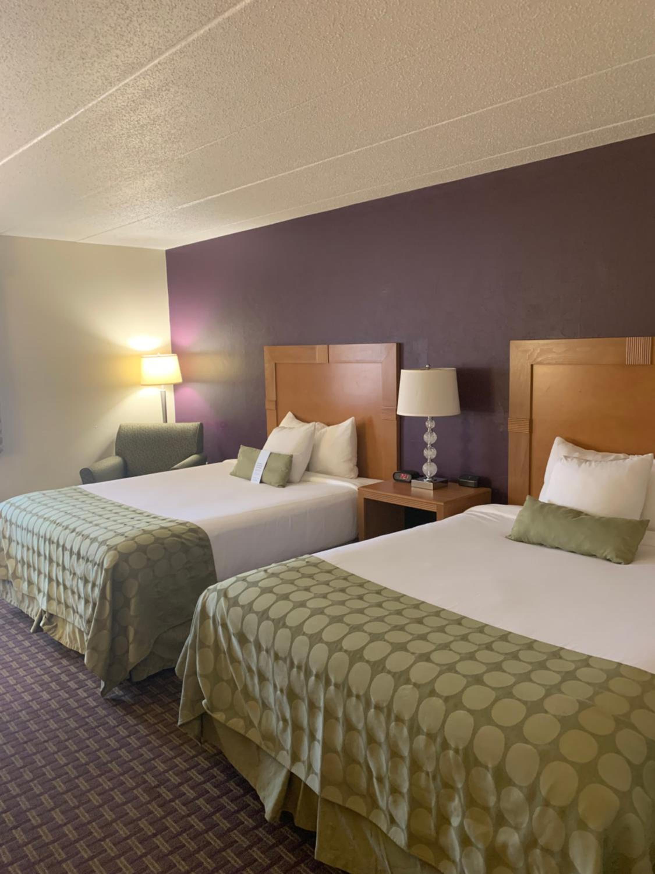 Deluxe Double Room with Two Double Beds - Non-Smoking