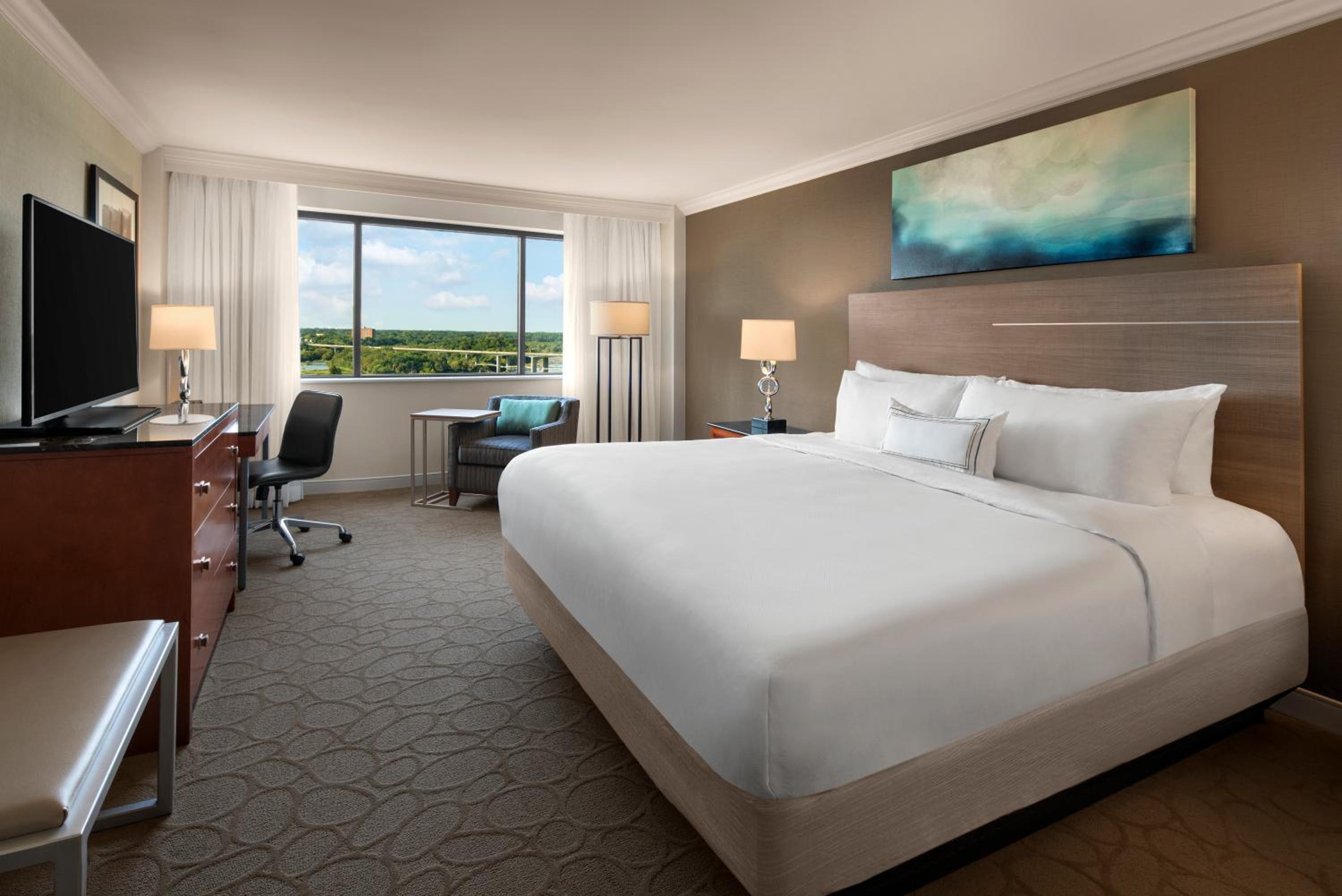 Junior Suite, 1 King, Sofa bed, River view