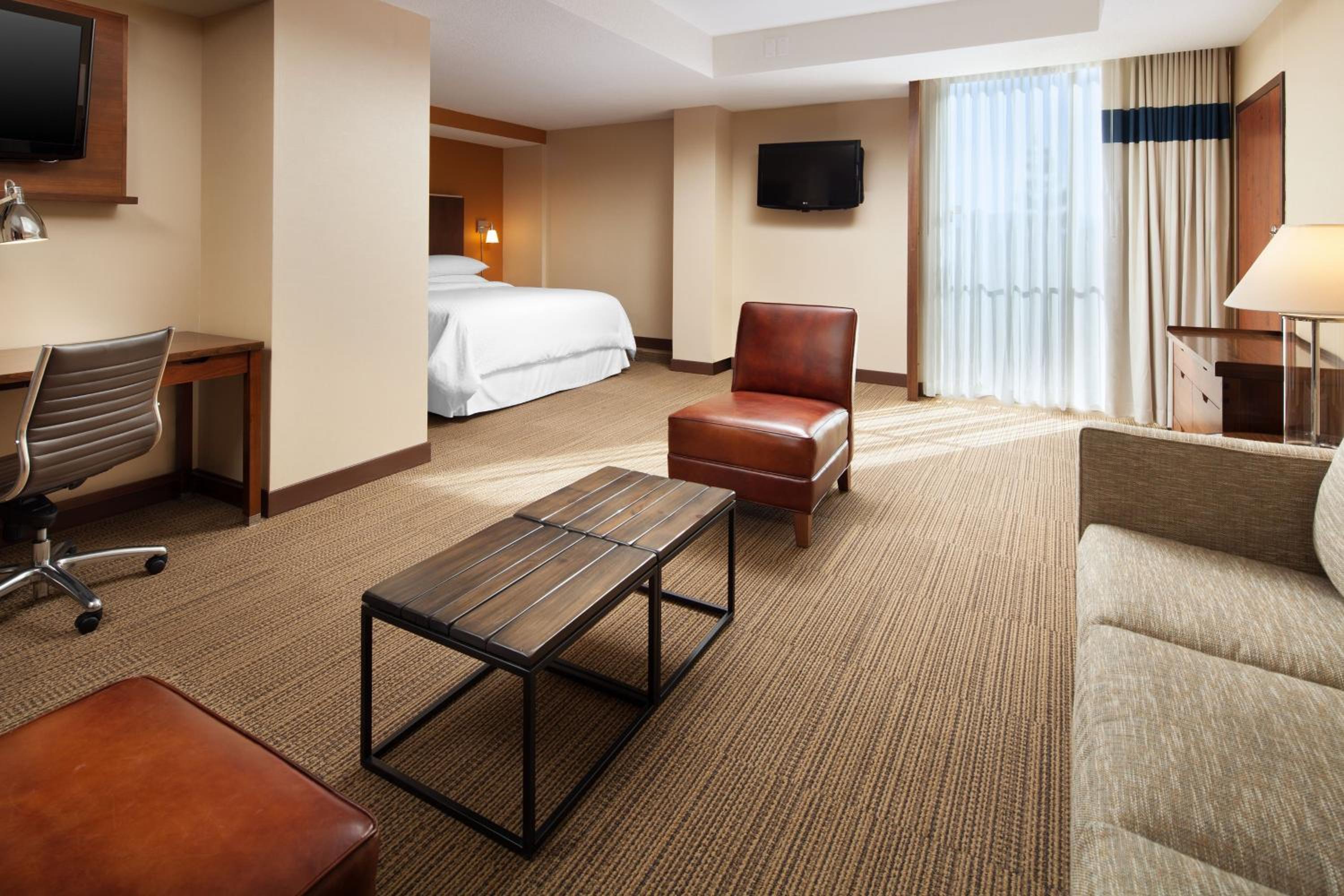 One-Bedroom Junior King Suite With Sofa Bed