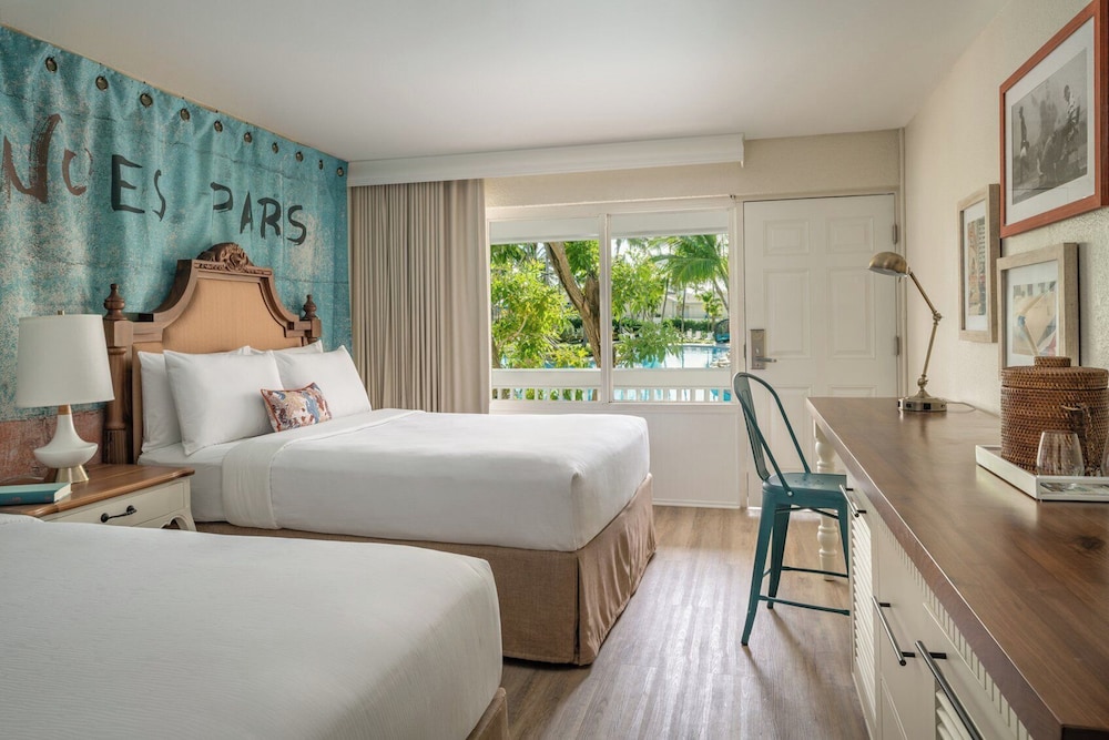 Room, 2 Queen Beds, Balcony, Pool View (Malecon) - Adult Only