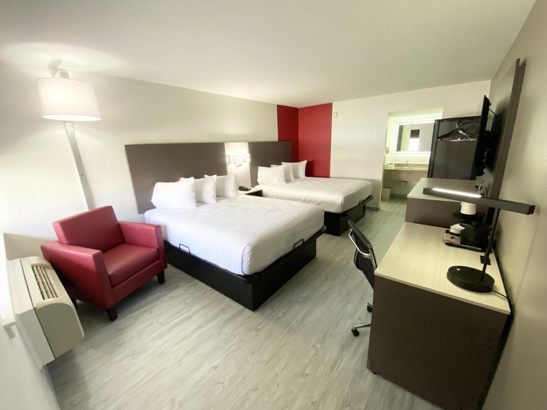 Interior Entrance Queen Room with Two Queen Beds - Non-Smoking