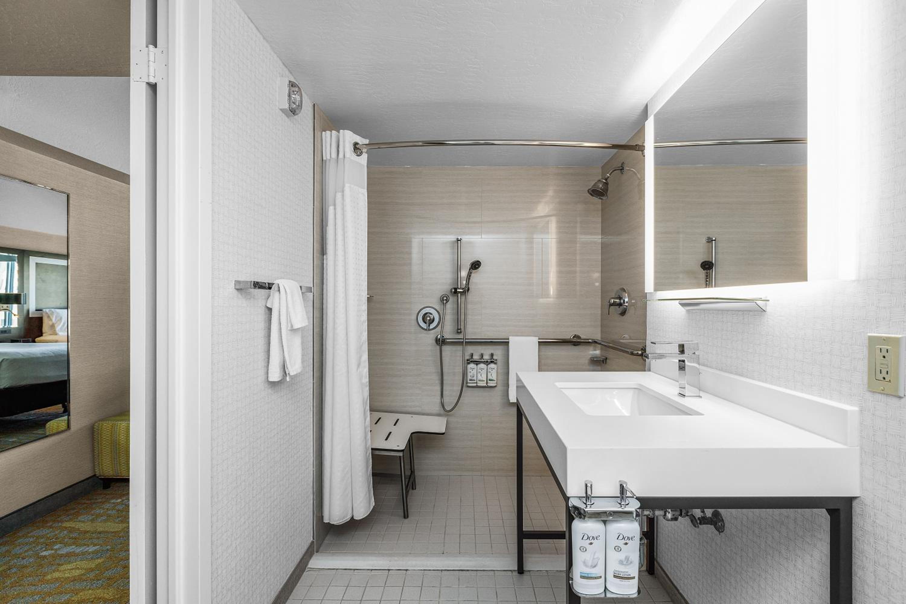 King Room with Roll-In Shower - Disability Access