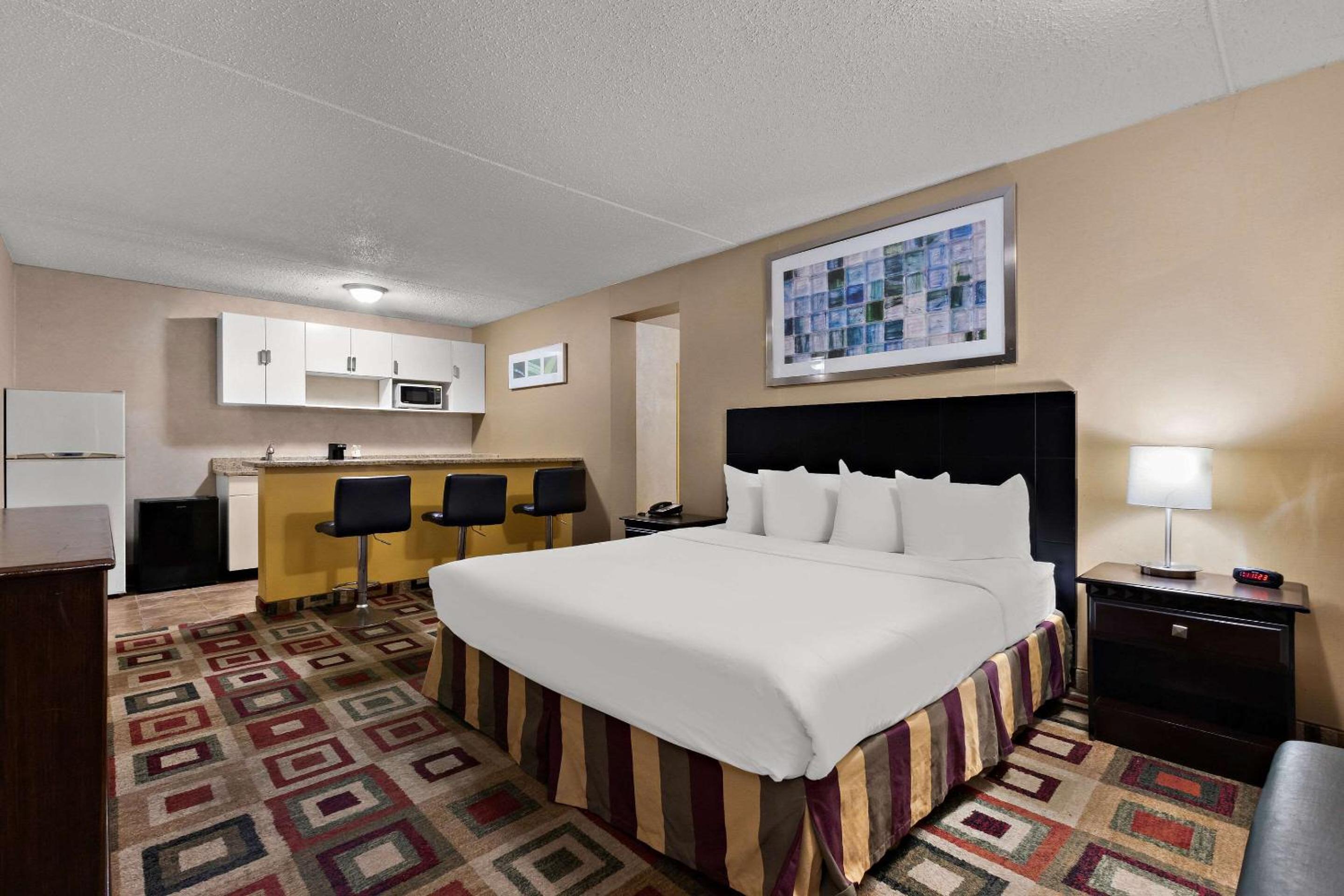 Efficiency Queen Suite with Living room - Non Smoking