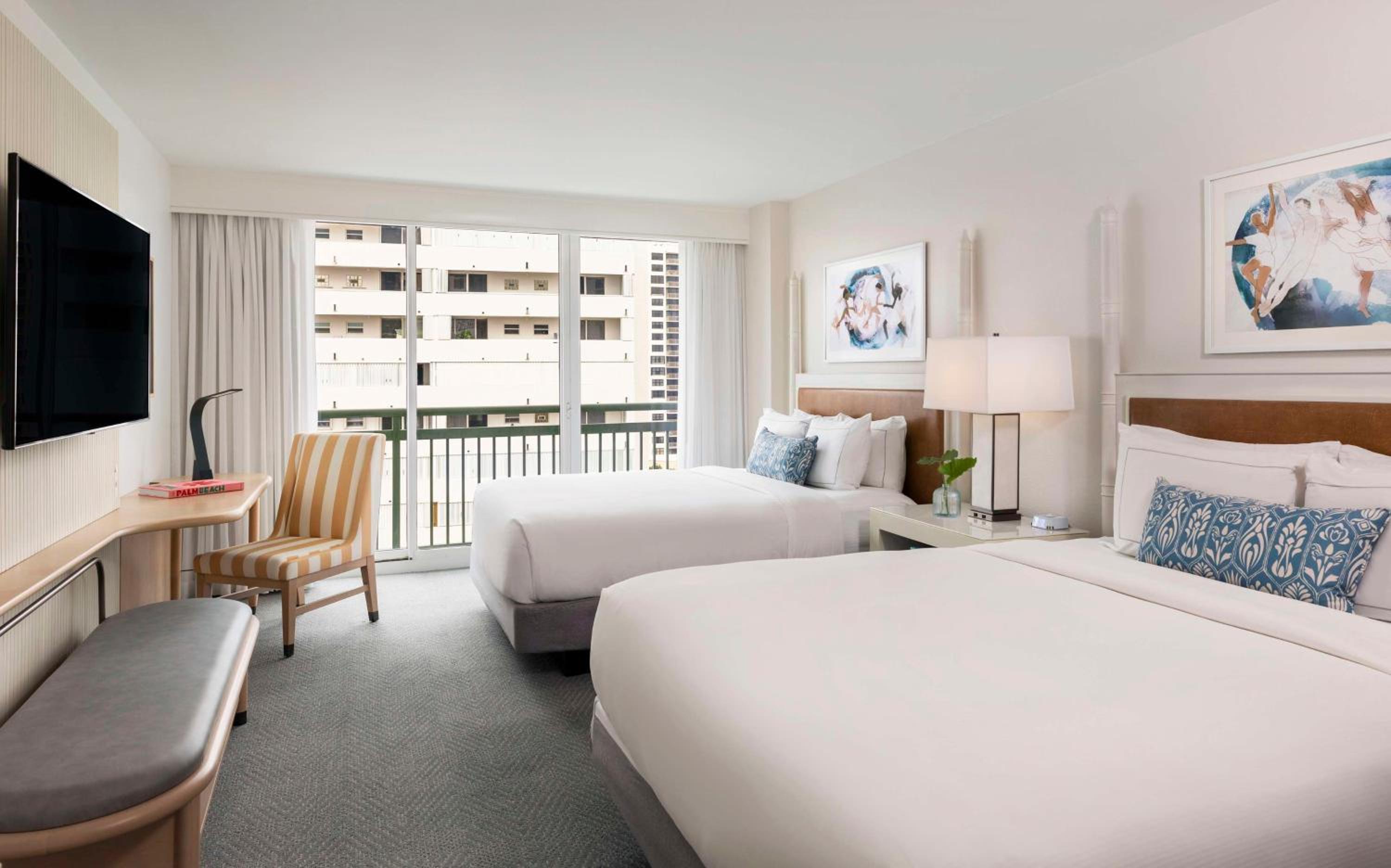 Standard Queen Room with Two Queen Beds and View