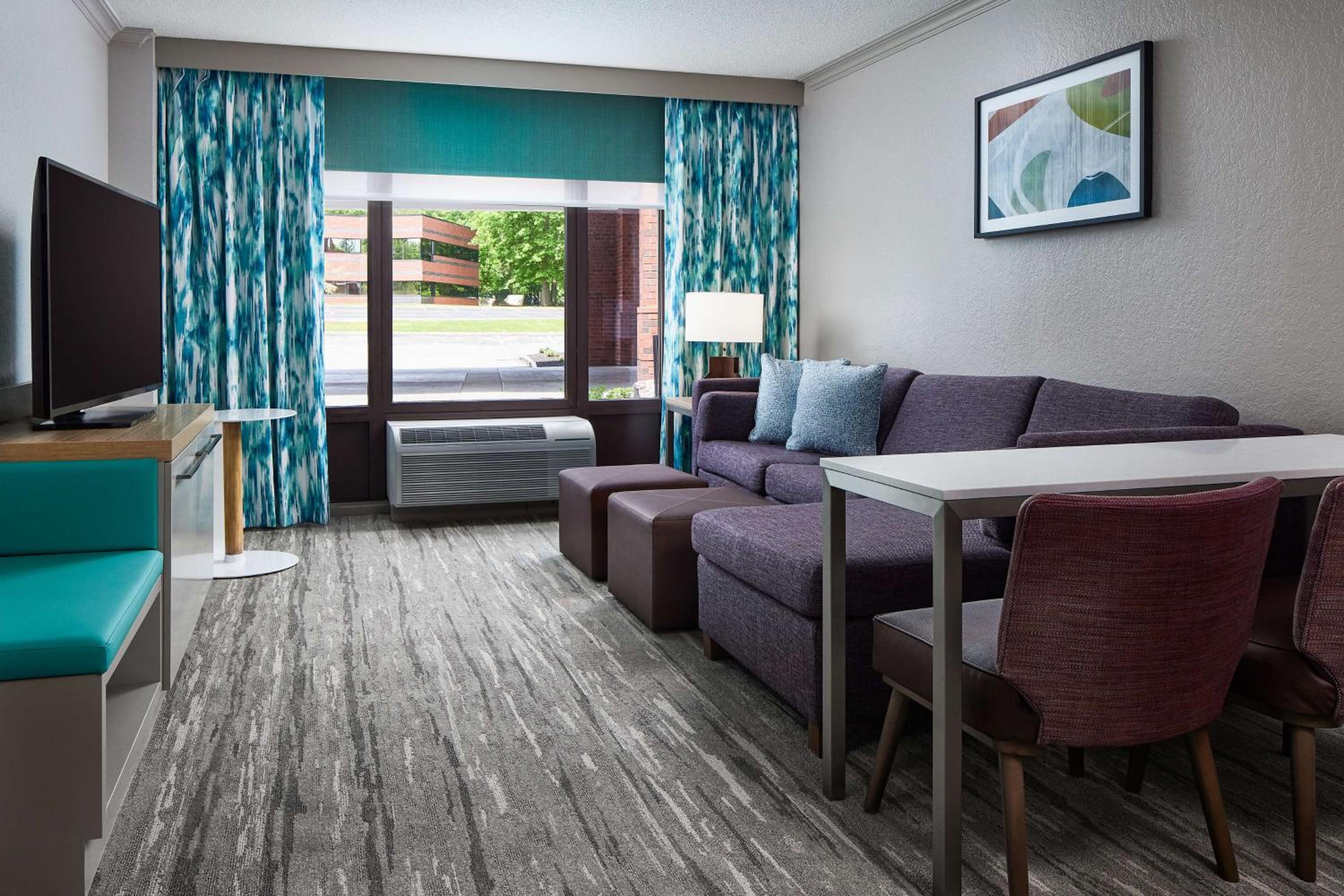 One-Bedroom Queen Suite with Two Queen Beds and Sofa Bed
