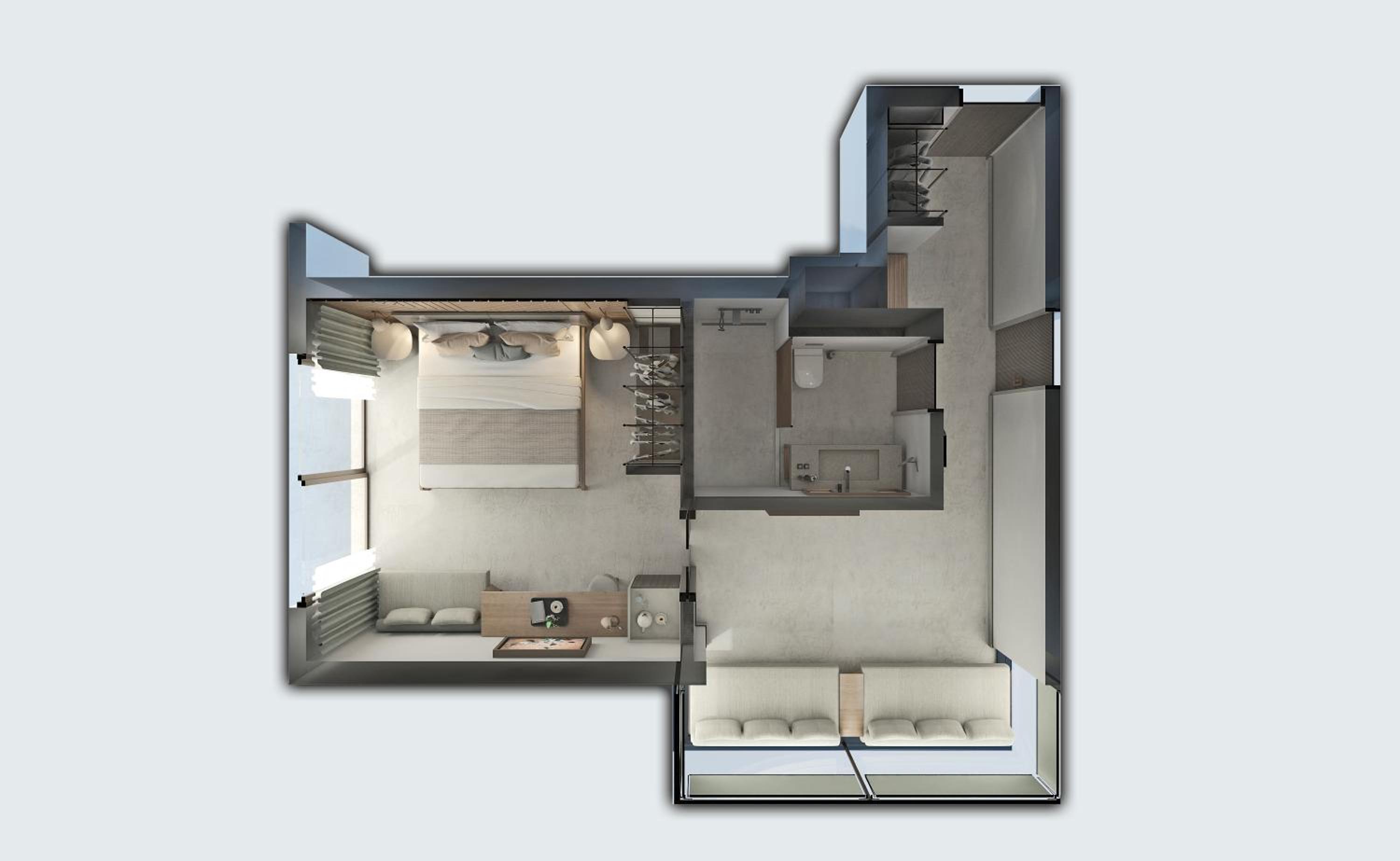 Family Suite Land View