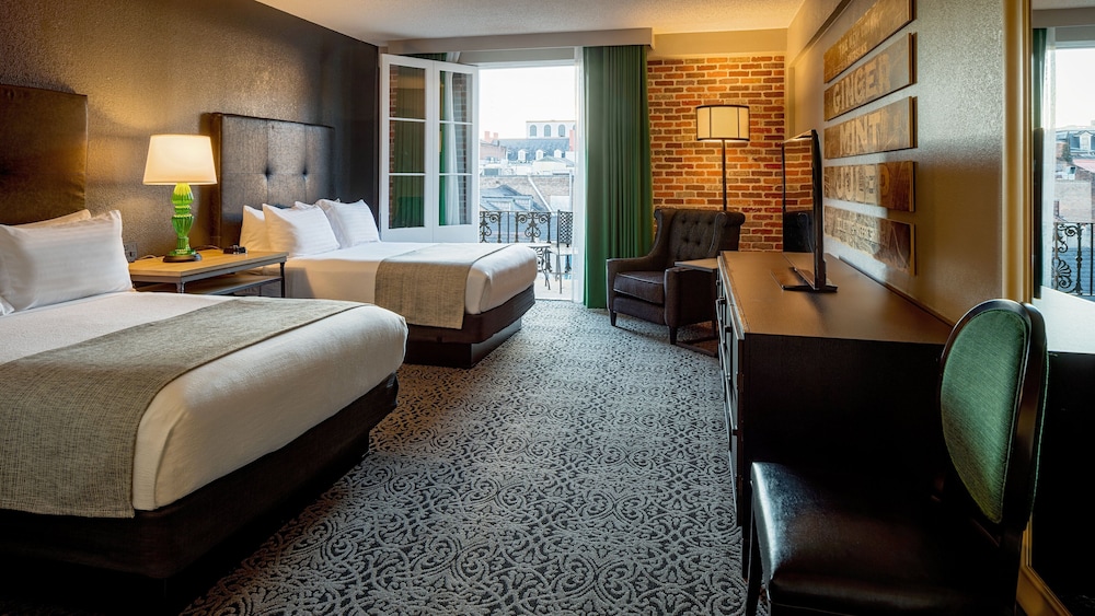 Standard Room, 2 Double Beds, Balcony