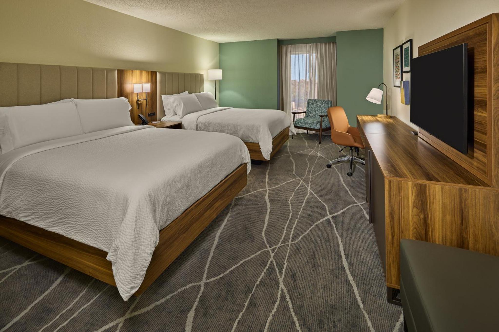 Double Room with Two Double Beds - Disability Access