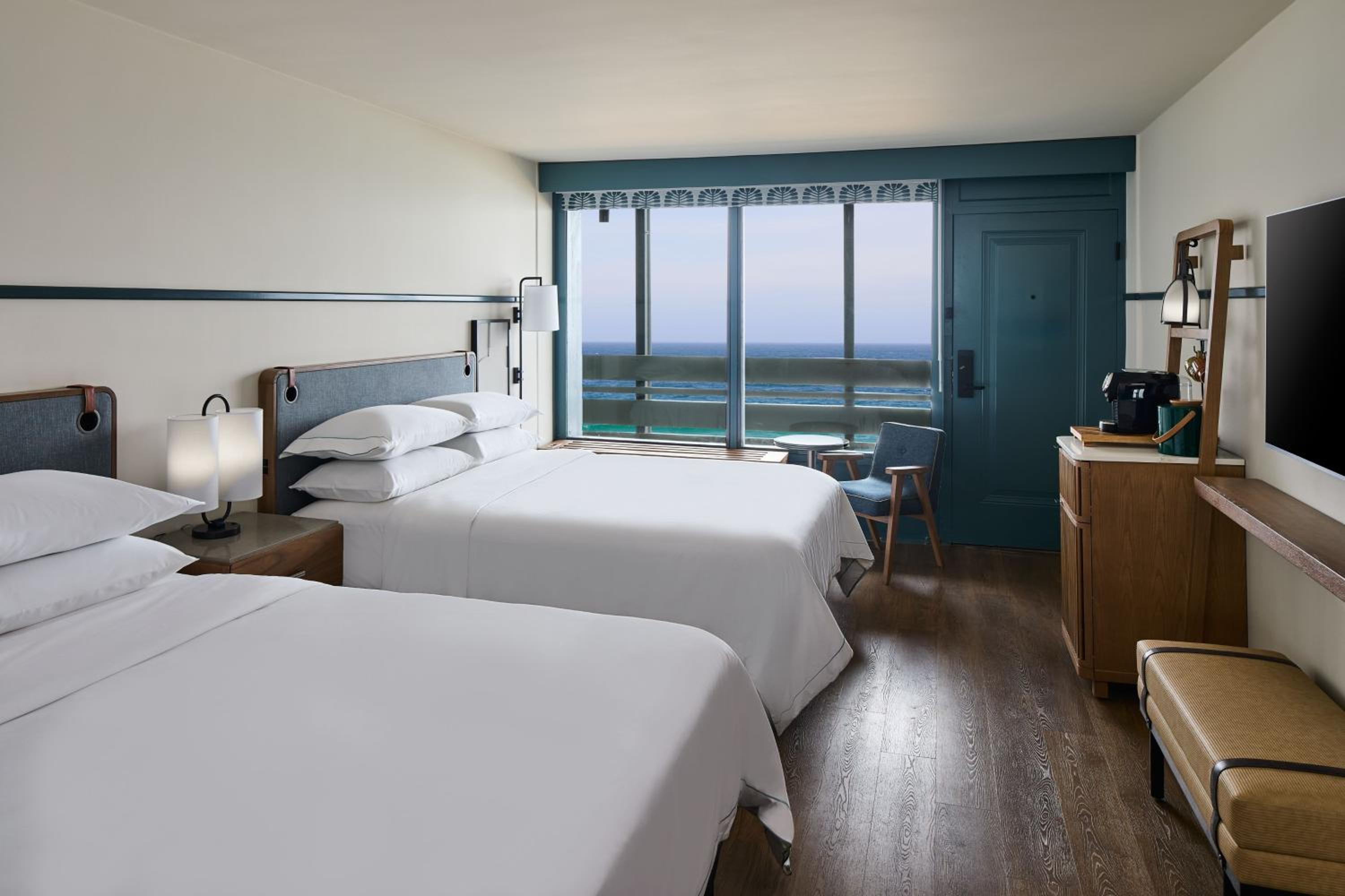 Premium Queen Room with Two Queen Beds and Ocean View