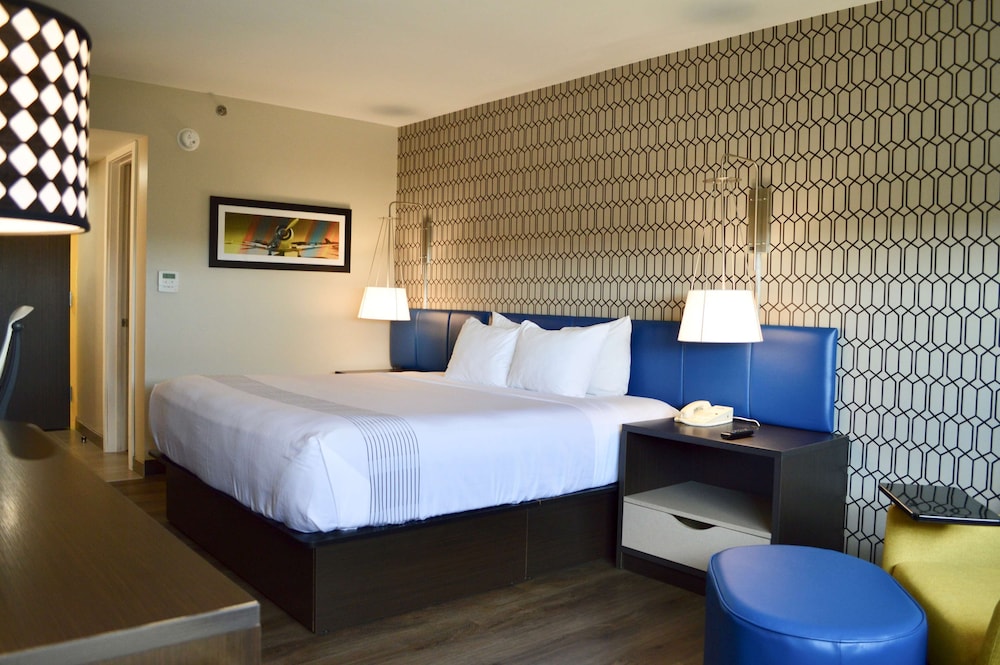 Standard Room, 1 King Bed, Non Smoking, Refrigerator & Microwave