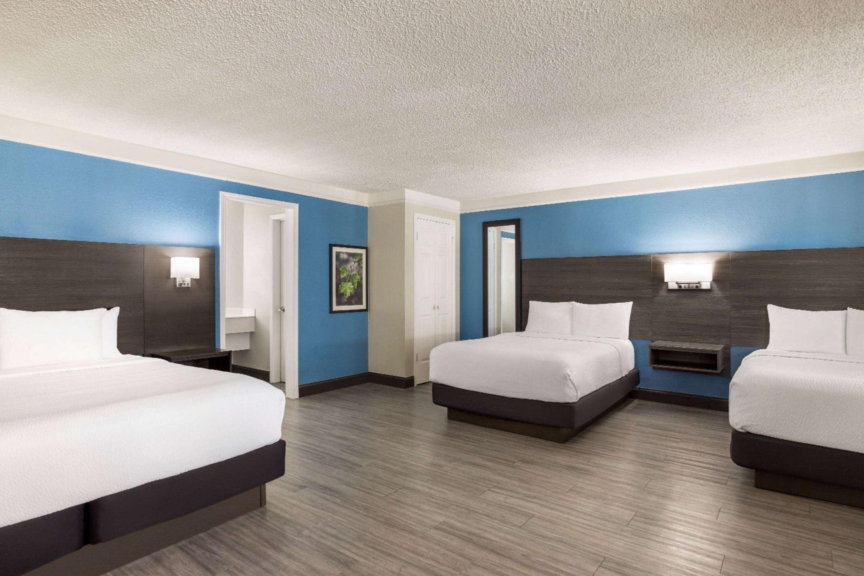 Family Suite with One King and Two Double Beds