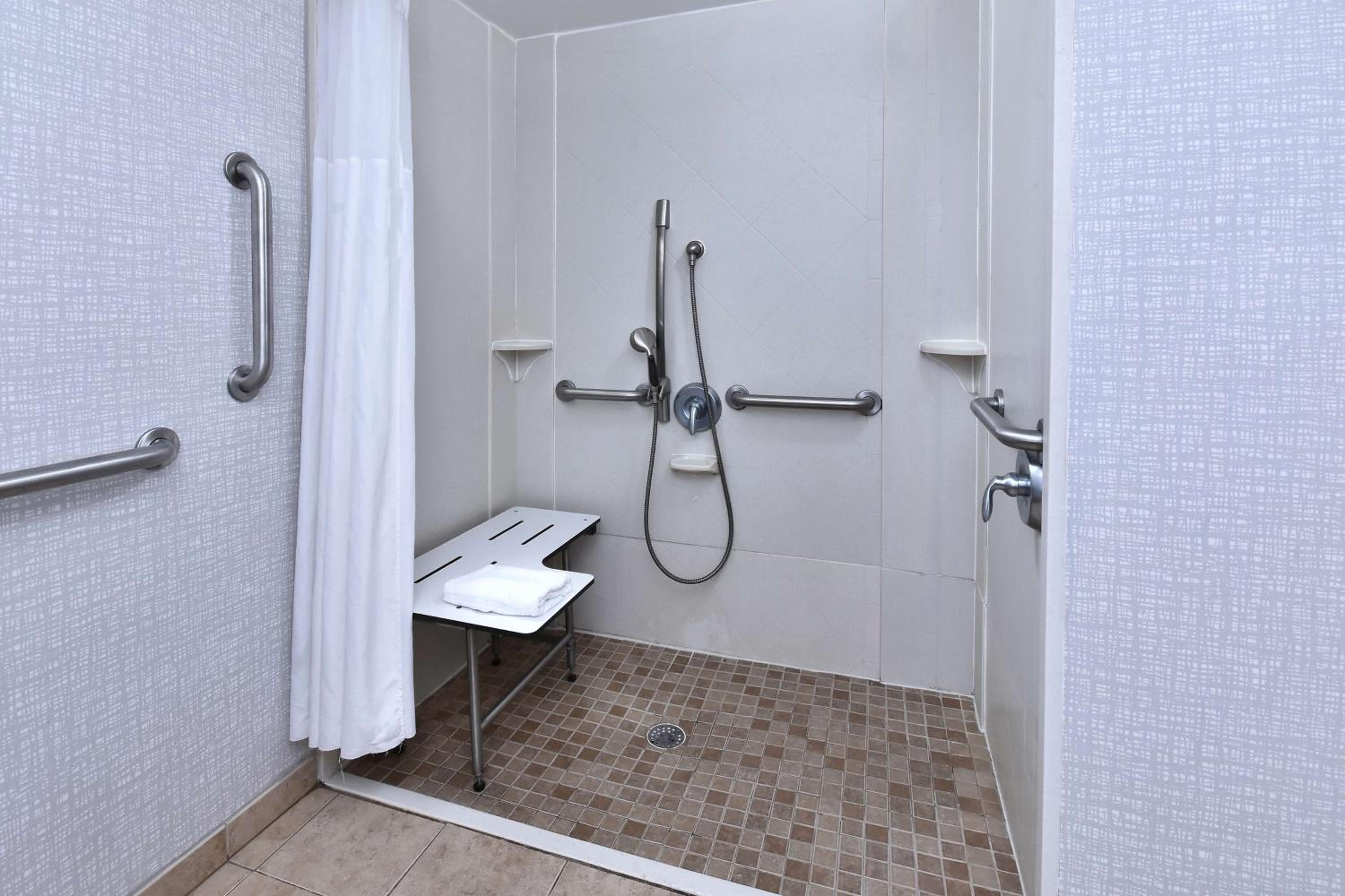 Queen Room with Roll-In Shower - Mobility Access/Non-Smoking
